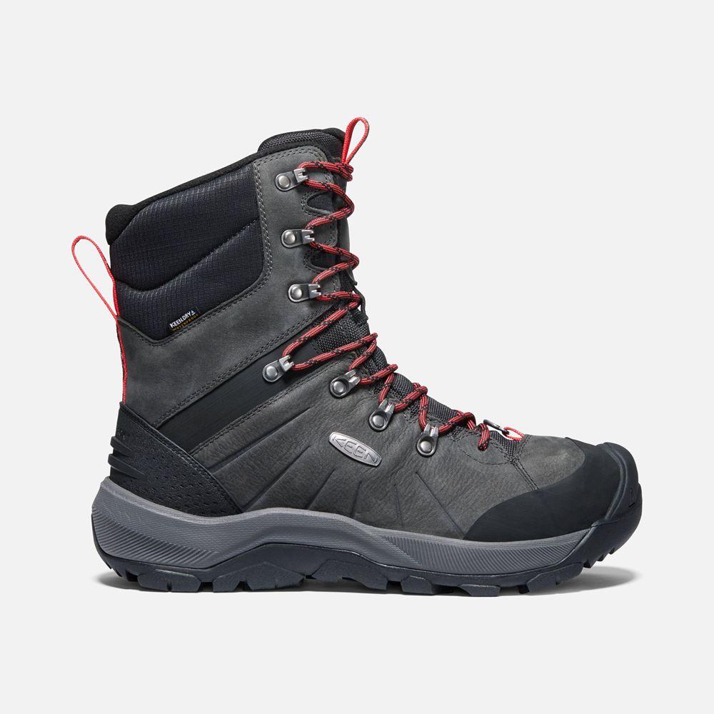 Keen Outdoor Bot Erkek Koyu Gri - Revel Iv Uzun Polar - Türkiye XEPW95016